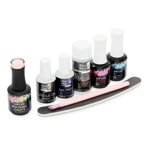 Startkit för gelnagellack - Nude