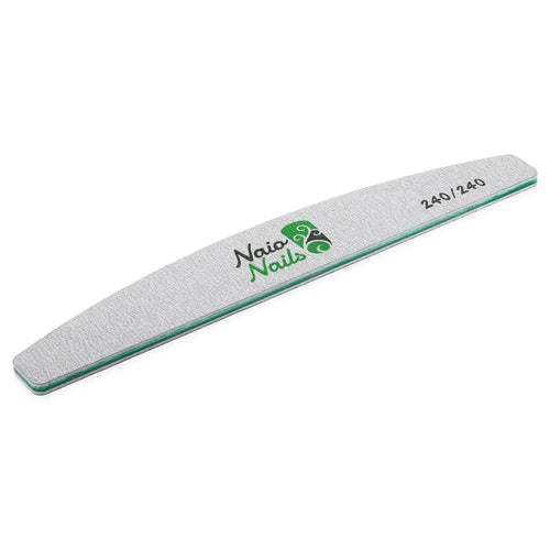 Zebragrå Halvmåne 240/240 Korns Nagelfil