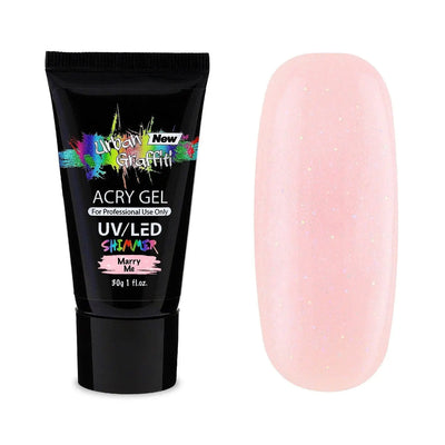Skimrande AcryGel - Marry Me 30g   Naio Nails
