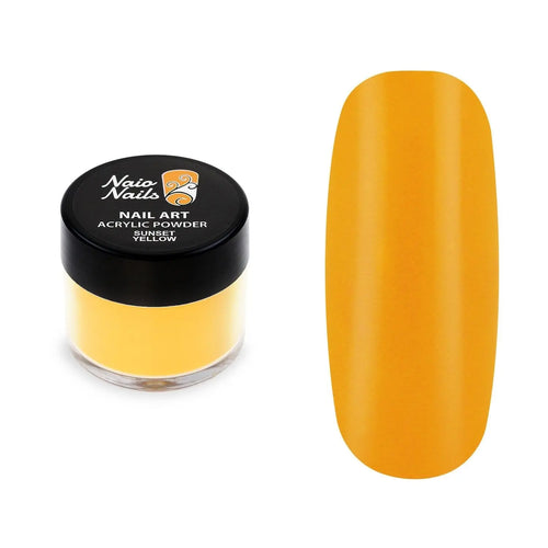 Sunset Gul Akrylpulver - 12 g