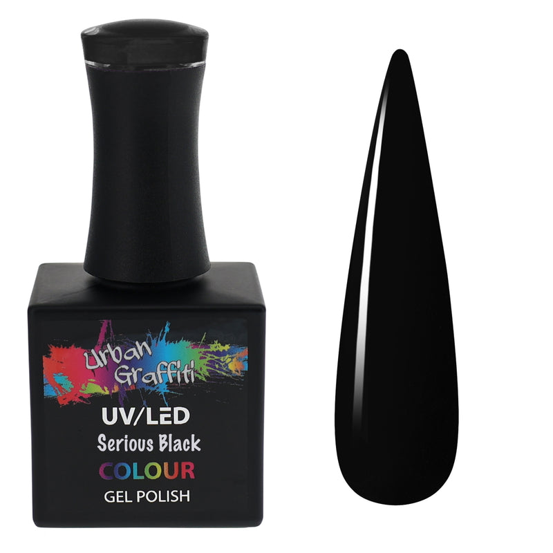Serious Black - UGGP-A0002 - Urban Graffiti gelnagellack 15ml