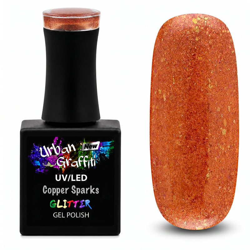 Copper Sparks - UGGP-A0132 Vernis Gel Graffiti Urbain 15ml