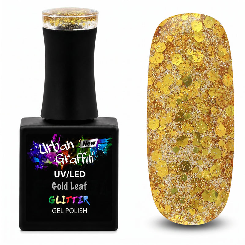 Feuille d'or - UGGP-A0891 Vernis Gel Graffiti Urbain 15ml