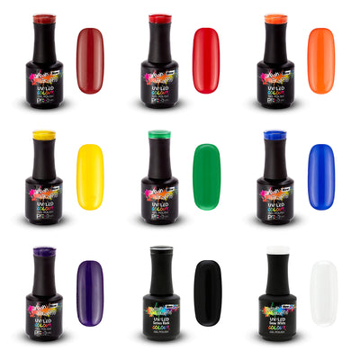 Pure Colours-kollektionen med gelnagellack