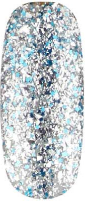 Cinders Slippers - UGGP-A0908 Urban Graffiti silver- och blåglittrigt nagellack 15 ml